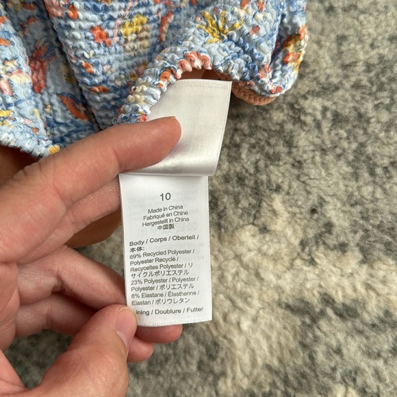 J. Crew Scrunchie Scoop One Piece - Picture 8 of 10